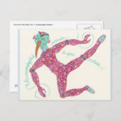 De reeks #9 van de Hub van overlevenden: Hummingbi Briefkaart (Voorkant / Achterkant)