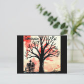 De reeks van de Boom: Medeleven Briefkaart (Staand voorkant)