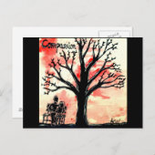 De reeks van de Boom: Medeleven Briefkaart (Voorkant / Achterkant)