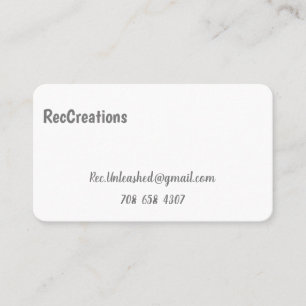 De Référencement Carte Biz RecCreations