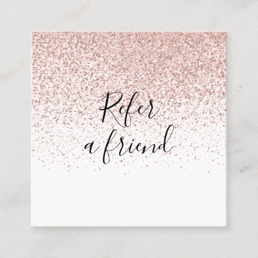 De Référencement Carte clientele moderne en écriture cursive avec p (Devant)