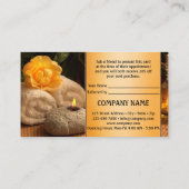 De Référencement Massage Beauté aiguillage dire à un ami carte (Dos)