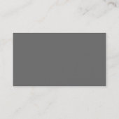 De Référencement Vertical simple gris renvoyer une carte d'ami (Dos)