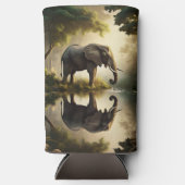 De reflectie van een olifant (Voorkant)