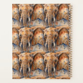 De reflectie van een olifant planner (Achterkant)