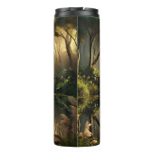 De reflectie van een olifant thermosbeker (Achterkant)