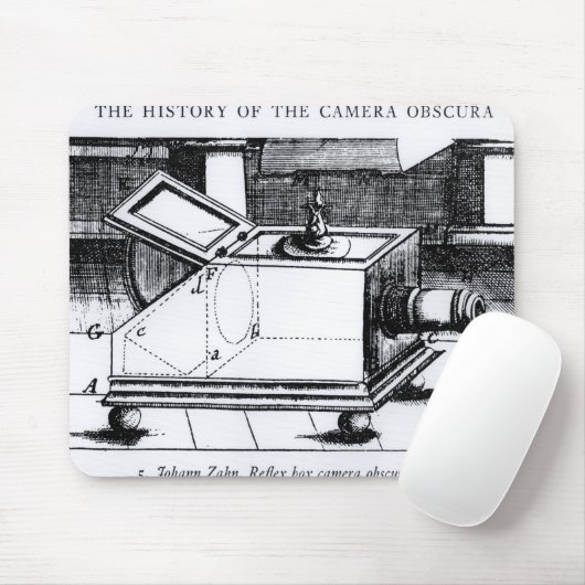 De reflex box camera obscura muismat (Met muis)