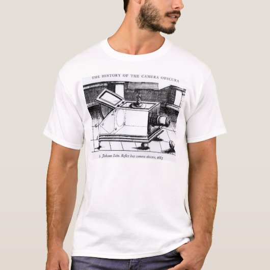 De reflex box camera obscura t-shirt (Voorkant)