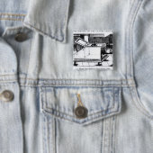 De reflex box camera obscura vierkante button 5,1 cm (In situ)