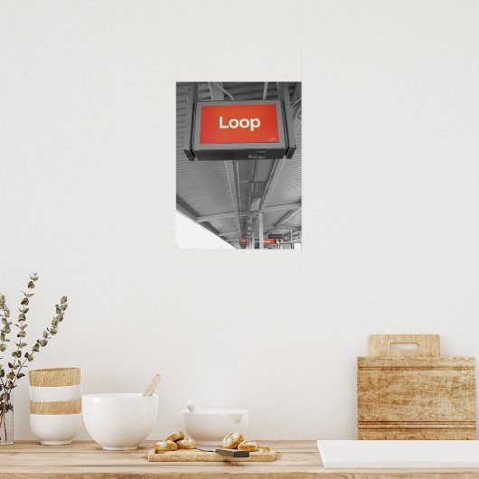 De regel poster (Keuken)