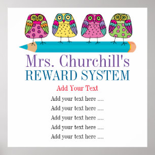 De Regels van het Klaslokaal van de Poster