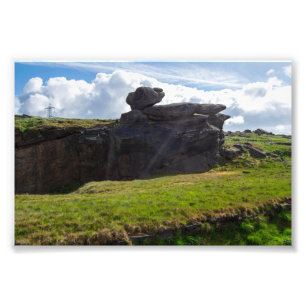 De Regen Steen, Blackstone Edge Foto Afdruk