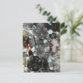 De Regen van de kleur Briefkaart (Staand voorkant)