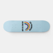 DE REGENBOOG BEHOORT TOT HET GOEDE SKATEBOARDDEK SKATEBOARD (Horizontaal)