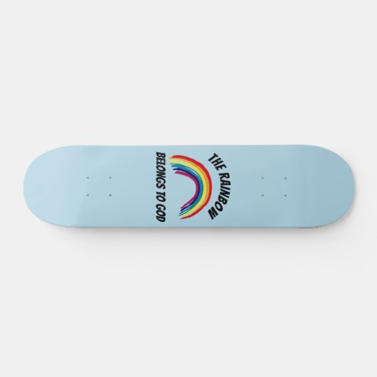 DE REGENBOOG BEHOORT TOT HET GOEDE SKATEBOARDDEK SKATEBOARD (Horizontaal)