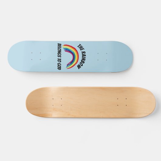 DE REGENBOOG BEHOORT TOT HET GOEDE SKATEBOARDDEK SKATEBOARD (Horizontaal)