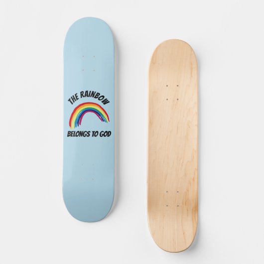 DE REGENBOOG BEHOORT TOT HET GOEDE SKATEBOARDDEK SKATEBOARD (Voorkant)
