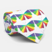 De Regenboog van Butteryfly Stropdas (Opgerold)