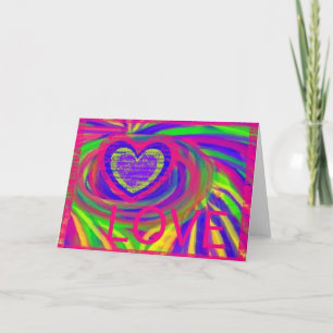 De Regenboog van de liefde Kaart