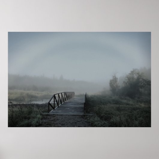 De regenboogbrug poster (Voorkant)