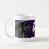 De regenboogstam koffiemok (Links)