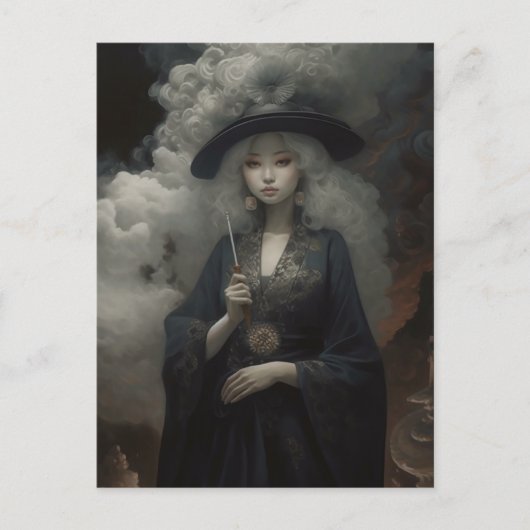 De Regenheks Briefkaart (Voorkant)