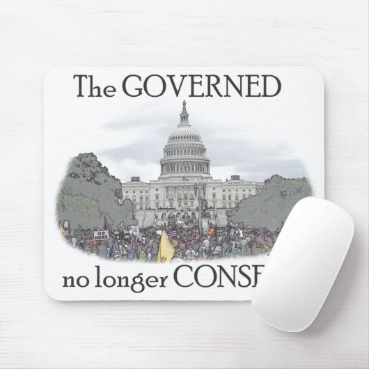 De regering stemt niet langer in met muismat (Met muis)