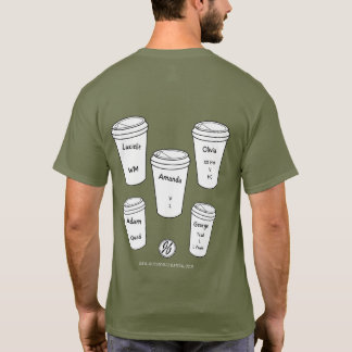 De Regulieren van Amanda Lexie - Koffiekopjes T-shirt