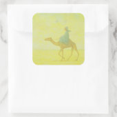 De reis 1993 vierkante sticker (Tas)