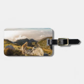 De reis bagagelabel (Voorkant horizontaal)