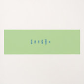 De reis begint.... inspirerend Yoga Mat (Achterkant (horizontaal))