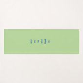 De reis begint.... inspirerend Yoga Mat (Voorkant (horizontaal))