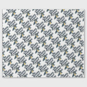 De reis begint nu cadeaupapier (Vlak)