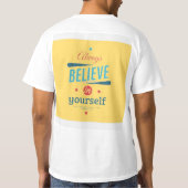 De reis begint van binnen t-shirt (Achterkant)