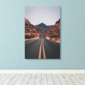 De reis canvas afdruk (Insitu (Houten vloer))