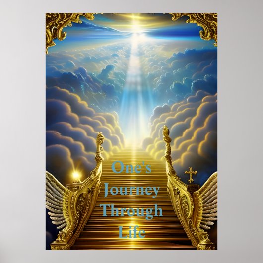 De reis door het leven poster (Voorkant)