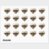 De reis hart sticker (Vel)