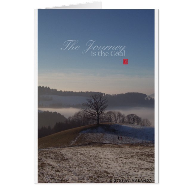De reis is het doel (Voorkant)