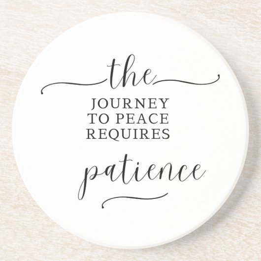 De reis naar het Onderzetter van de vrede (Voorkant)