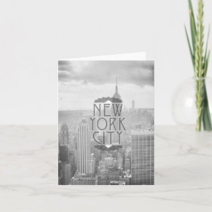 De Reis Notecard van de Pracht van het Art deco Kaart