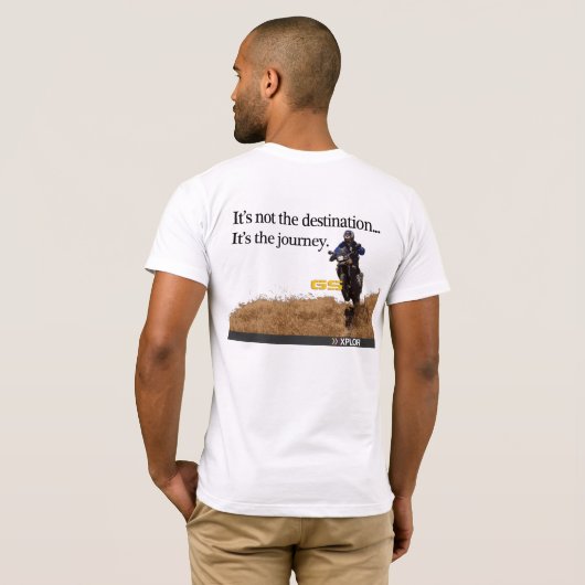 De reis t-shirt (Achterkant volledig)