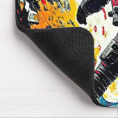 De reis van de astronaut | kosmische breuk muismat (Hoek)