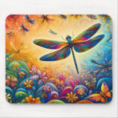 De reis van de libel muismat (Voorkant)