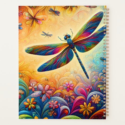 De reis van de libel planner (Achterkant)