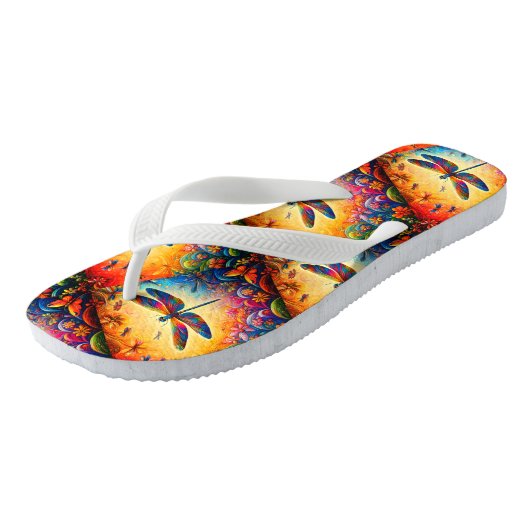 De reis van de libel teenslippers (Schuin)