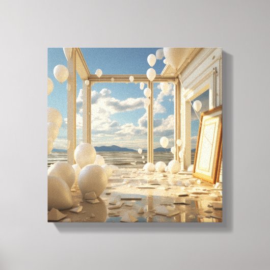 De reis van de vrijheid canvas afdruk (Voorkant)