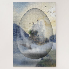 De reis van de walvis naar het mystieke kasteel legpuzzel