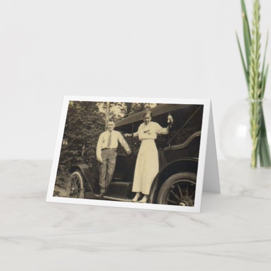 De Reis van de weg Kaart (Voorkant)