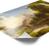 De reis van het leven, jeugd door Thomas Cole Foto Afdruk (Hoek)