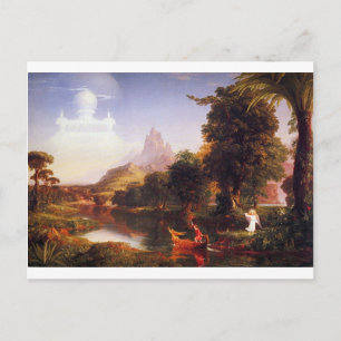 De reis van het leven: Jeugd van Thomas Cole Briefkaart